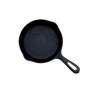 Vintage Number 3 Cast Iron 6 1/2 Inch Skillet Used GX